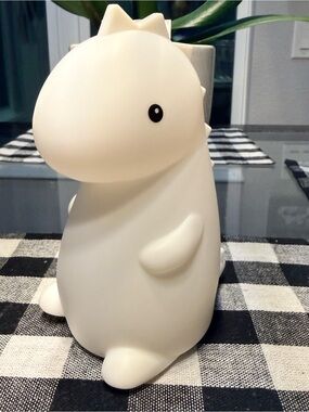 Globe White Color-Changing Dinosaur Lamp
